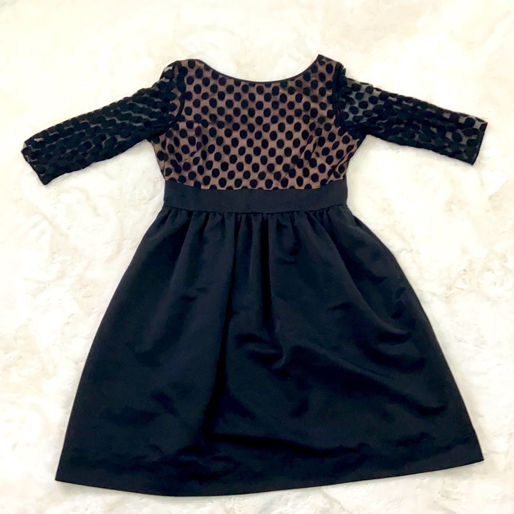 Eliza J polka dot dress